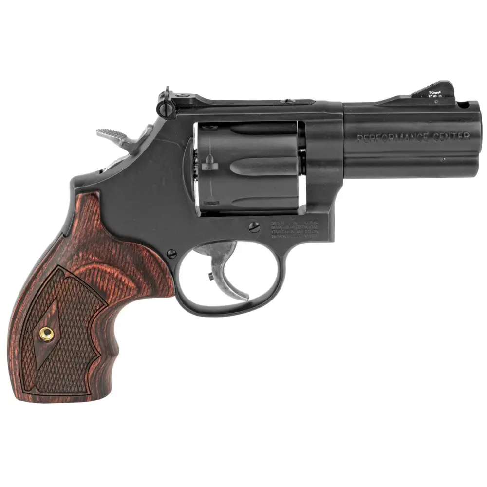 SMITH & WESSON PC MODEL 586 L COMP BLK 357MAG 3" 7RD DA/SA